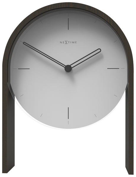 NeXtime NE-5225WI Tafelklok Noa-Table 27x21x6,5cm Hout Wit