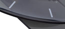 NeXtime NE-3251GS - Wandklok - 70 X 30 Cm - Glas / Metaal - Grijs - 'Eleanor'