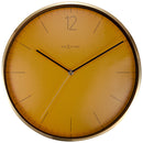 NeXtime NE-3252FM Wandklok Essential Gold Dia 34cm Aluminium Wit