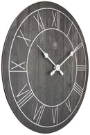 NeXtime NX-7345ZW Wandklok NXt Paul Dia 40cm Hout Bruin