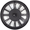 NeXtime NX-7346ZW Wandklok NXt Quebec Dia 51cm Kunststof Zwart