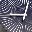 NeXtime NE-3257 Wandklok Rennende Hond 25 cm Zwart