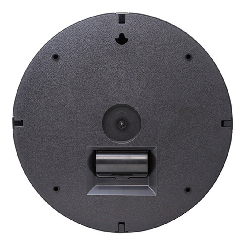 NeXtime NE-3257 Wandklok Rennende Hond 25 cm Zwart
