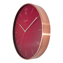 NeXtime NE-3258RO Essential Wandklok 40 cm Rood/Koper