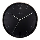 NeXtime NE-3258GS Essential Wandklok 40 cm Zwart