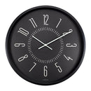 NeXtime NE-3261ZW Luminous Glow In The Dark Wandklok 35 cm Zwart