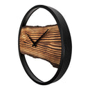 NeXtime NE-3263BR Forest Large Wandklok 45 cm  Hout/Zwart