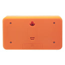 NeXtime NE-5228OR Flipklok 18x10x7 cm Oranje/Zwart