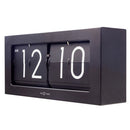 NeXtime NE-5198ZW Big Flip Flipklok 36x16x8.5 cm Zwart/Metaal