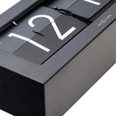 NeXtime NE-5198ZW Big Flip Flipklok 36x16x8.5 cm Zwart/Metaal