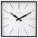 NeXtime NE-3294ST Vierkante Klok - 35x35cm - Stille Wandklok - Wit - "Be Square"