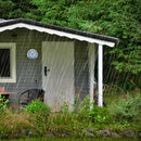 NeXtime NE-4301GA Buitenwandklok Poppy 22 cm Metaal/Gegalvaniseerd