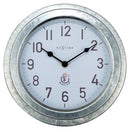 NeXtime NE-4301GA Buitenwandklok Poppy 22 cm Metaal/Gegalvaniseerd
