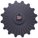 NeXtime NE-3286GO Metalen Wandklok - 40cm - Stille Klok - Goud - "Sunny"