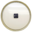 NeXtime NE-3290GO Landelijke Wandklok - 39cm - Stille Klok - Wit/ Goud- "Classic"