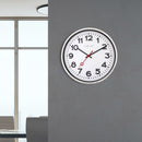 NeXtime NE-3292AR Grote Stationsklok - 45cm - Stille Klok - Wit - Alumium - "Station"