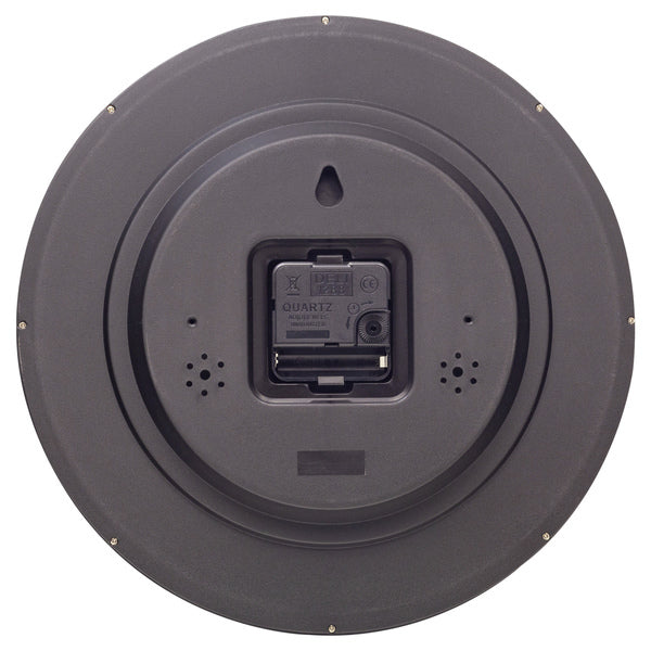NeXtime NX-7364GN Stille Wandklok - 30cm - Grappig Design - NXt By - "Dropped Nummers"