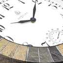 NeXtime NE-4320 Buitenklok Aster + Thermo- en Hydrometer 43.5 cm Steenlook