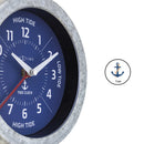 NeXtime NE-4321BL Tide Getijdenklok 22 cm Blauw/Metaal