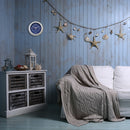 NeXtime NE-4321BL Tide Getijdenklok 22 cm Blauw/Metaal