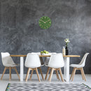 NeXtime NE-3314GC Wandklok Dia 40cm Groen Glas/Aluminium Classy Medium