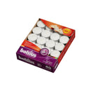 Bolsius Theelichten 6 Branduren 40 Stuks Wit