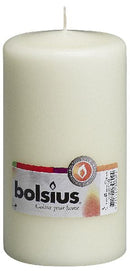 8x Bolsius stompkaars in cello 150/80 ivoor