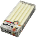 6x Bolsius dinerkaars 230/20 10 stuks ivoor