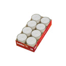 Bolsius Theelichten 9 Branduren 16 Stuks Wit