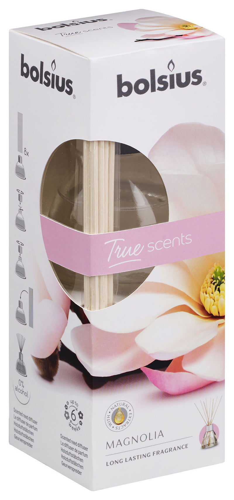 Bolsius geurverspreider 45 ml True Scents Magnolia