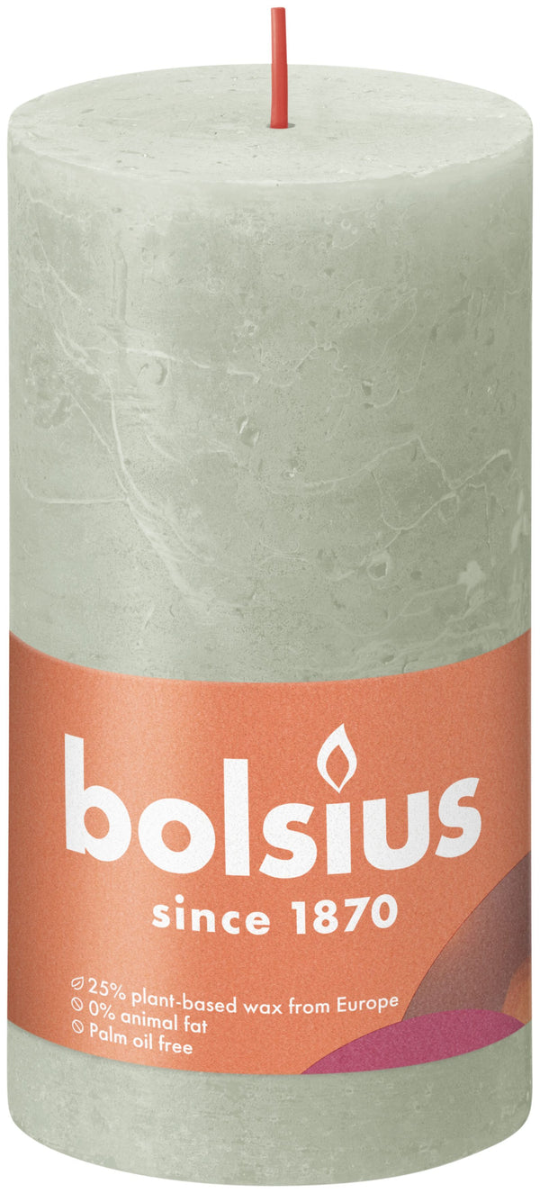 Bolsius Kaars 13x6,8 cm Lichtgroen