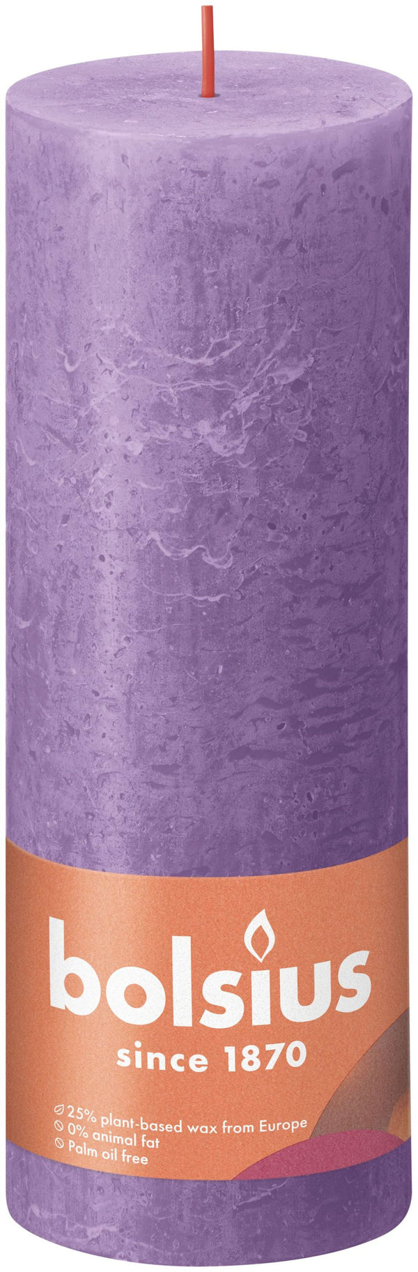 Bolsius Kaars 19x6,8 cm Paars