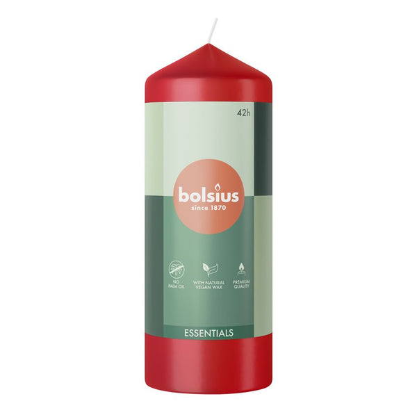 Bolsius stompkaars 150/58 - Rood