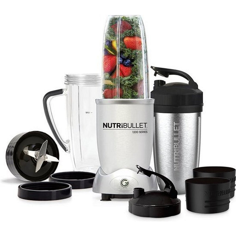 NutriBullet Max Blender Zilver/Zwart