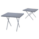 Campingtafel 60x80 cm Grijs