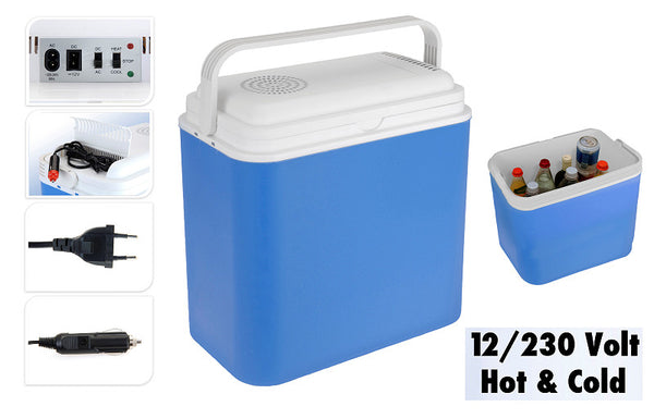 Koelbox - 12V & 230V - 24 Liter - Warm / Koud