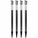 ProGarden Set van 4 RVS solarlampen (70cm)