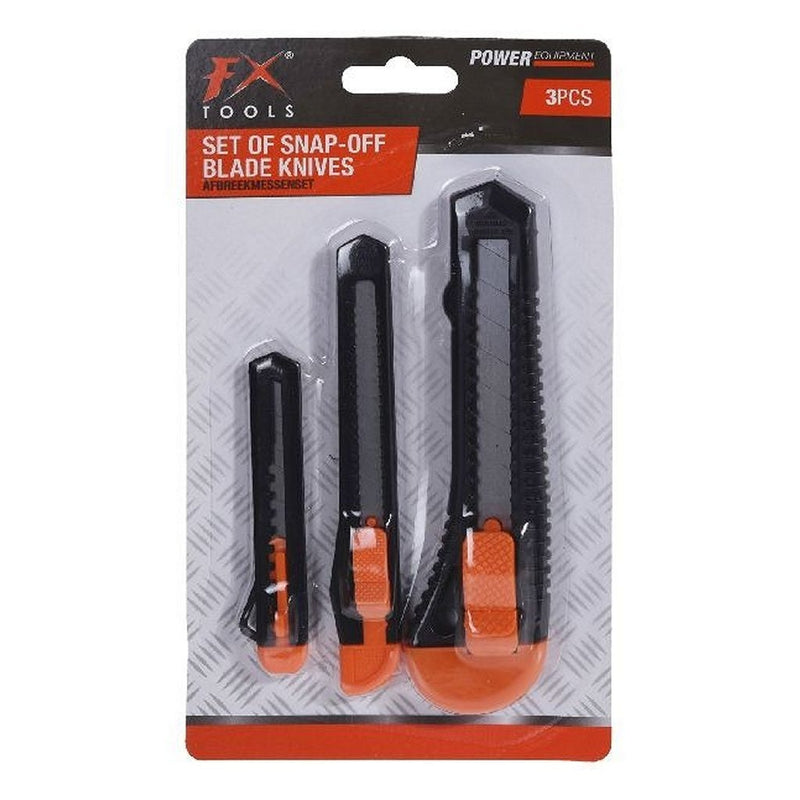 FX Tools Breekmesjes Set 3 Stuks