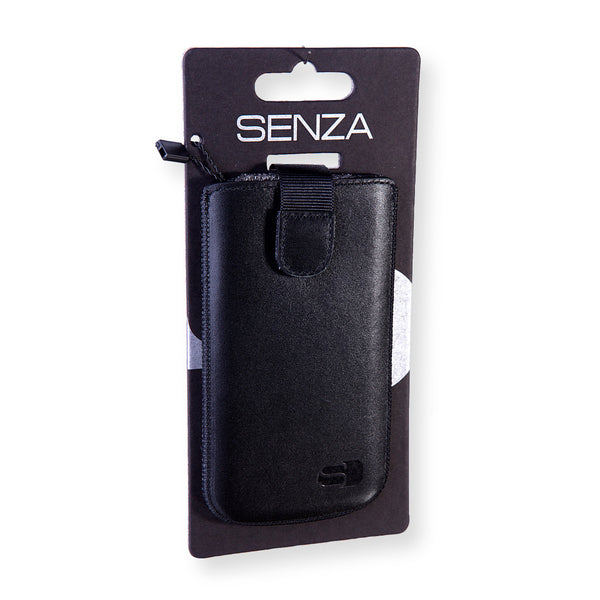 Senza 3994206003 L Slidecase Leer Zwart