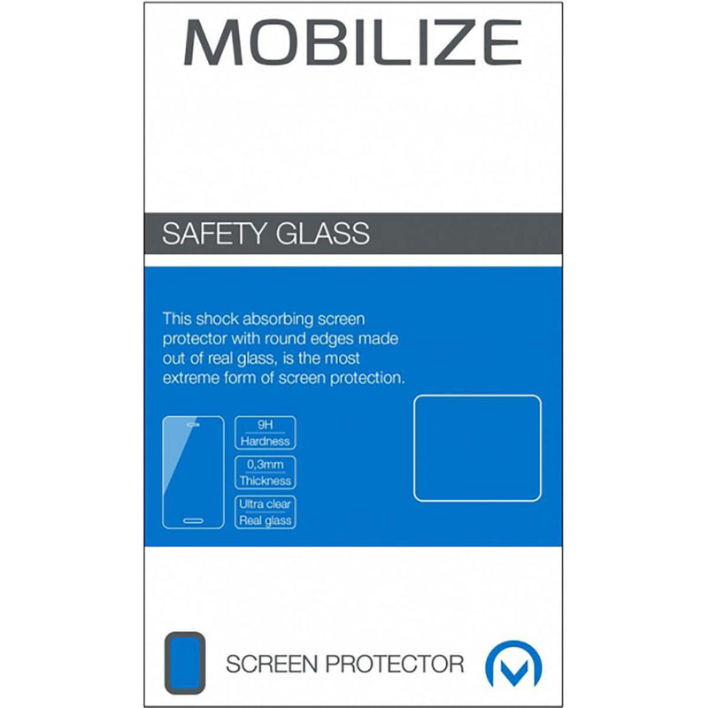 Mobilize MOB-54261 Glass Screen Protector - Black Frame - Apple Iphone 12/12 Pro