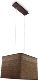 MyLiving - Stanton - hanglamp - ‚Ø32cm - bruin