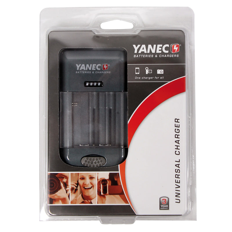 Yanec Universal Acculader Camera Etc