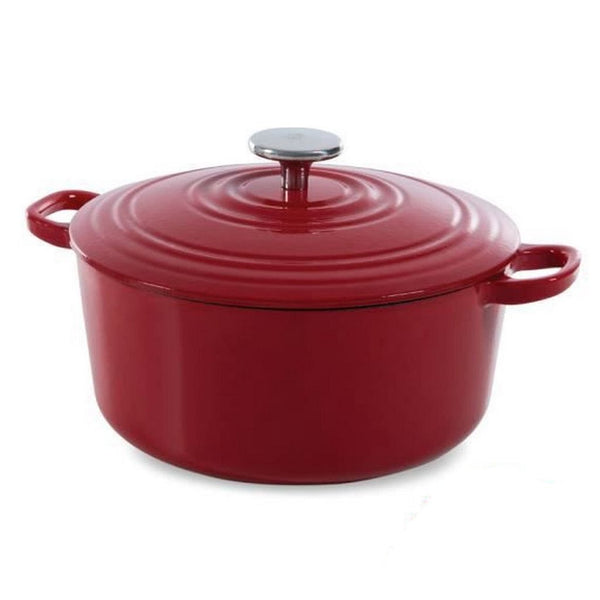 BK Bourgogne Braadpan 24 cm Rood