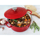BK Bourgogne Braadpan 24 cm Rood