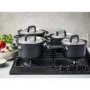 BK Flow Cool Black Pannenset 4-delig RVS/Zwart
