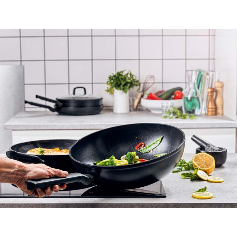 BK Easy Induction Wokpan 30 cm Zwart