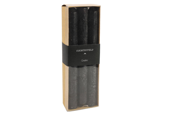 Countryfield Dinerkaars Vela 20cm 6 stuks - zwart