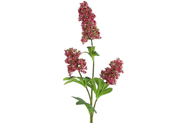 Countryfield Kunstbloem Fatsia japonica d.roze 87cm