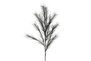 Countryfield Kunstbloem Pluim LED Pampas black 90cm