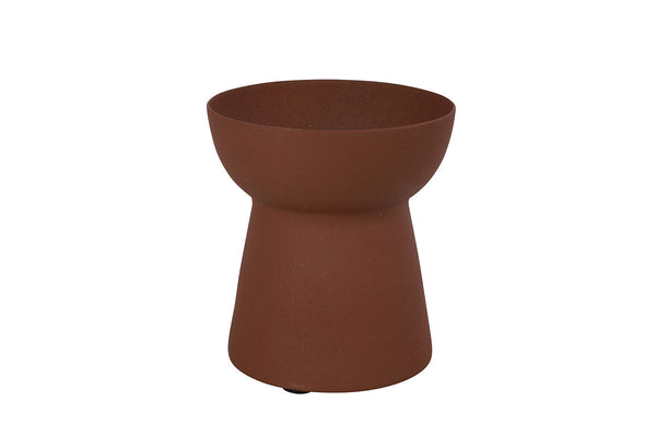 Countryfield Vaas Doreen S metaal roest 12cm